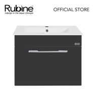 RUBINE RBF-1164D1 BK 60cm - Pearl Black Stainless Steel Vanity Cabinet 1 Door