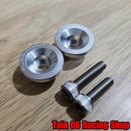ถ้วยรองน็อตฝาครอบท่อกันร้อน ขนาด 25 mm / GIORNO-125 [TPN]