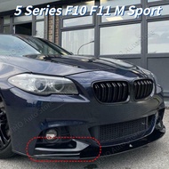 2pcs Gloss Black Car Front Bumpers Lips Spoiler Side Diffuser Splitter Trim for BMW 5 Series F10 F11