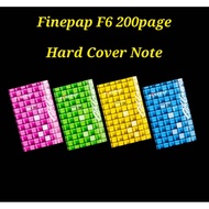Finepap Small Oblong Hard Cover Book F6 200pages