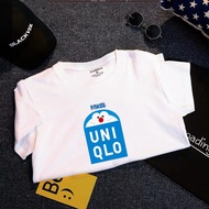 Uniqlo Doraemon Unisex T Shirt Hot Printed Graphic Short Sleeves Women Men White Black Tshirt Man Fashion Oversize Plus Size Top Tee Woman Loose S-5xl Sport Cotton Shirts Baju