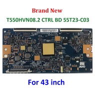 Brand new  1Pc brand new T550HVN08. 2 CTRL T-CON 55T23-C03 Logic Board LCD Panel 43inch 50inch 55inc