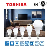 TOSHIBA A Series E27 LED Bulb 3000K Warm White/4000K Cool White/6500K Daylight 5W/7W/9W/12W/20W