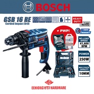 BOSCH GSB 16 RE Professional Impact Drill With 100pcs Accessories Set Carrying Case GSB16RE 06012281L2 0 601 228 1L2