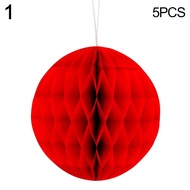 【Exclusive】 1pc 10cm Chinese Paper Lantern Paper Pom Poms Honeycomb Balls Birthday Wedding Decor Cra