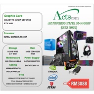 Actscom Gaming PC -ACTSPRESS Intel i5-14400F (RTX 3050)
