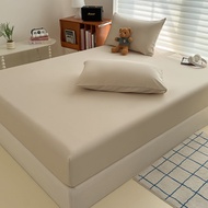 Áo Ga Trải Giường Có Dây Thun Chống Trượt Phù Hợp Với Giường Đơn Đôi King Queen - Có Thể Điều Chỉnh