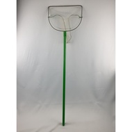 10 INCH TO 24 INCH D SHAPE Fishing Landing Net (sauk ikan) WOODEN HANDLE , 0.30mm x 3/4" MESH TANSI 
