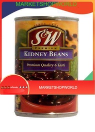 (แพ็ค2)S&w Kidney Beans 432g