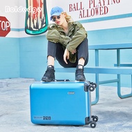 BOLDEDGE 20/24 inch travel luggage bag Iron Framework beg waterproof bagasi travel tahan lasak 行李箱