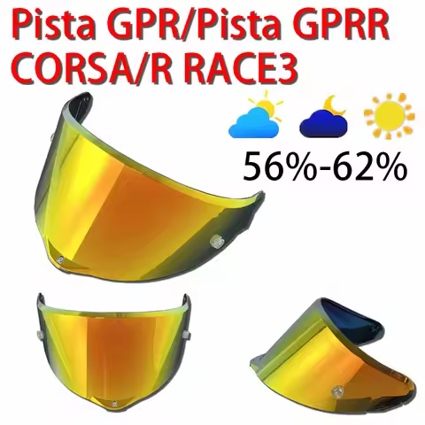 PISTA Face Shield for AGV Pista GPR GPRR CORSA R RACE3 Motorcycle Hemet Visor Replacement Windproof 