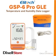 Elitech GSP-6 Pro-GLE Temperature and Humidity Data Logger