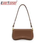 EverToner กระเป๋าแบบหนีบแขนขนาดเล็กอเนกประสงค์หนังย้อนยุค JW PEI สำหรับผู้หญิงปรับได้