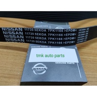 Nissan (7PK1166) Nissan ALMERA 1.0 TURBO N18 FAN BELT (11720-5EKOA)