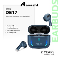 DMES DE17 - True Wireless Stereo ANC + ENC Bluetooth 5.4 Earbuds