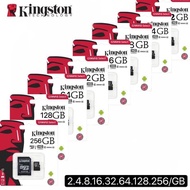 เมมโมรี่การ์ด Kingston Micro SD card Memory Card2GB 4GB 8GB 16GB 32GB 64GB 128GB 256GB กล้อง/ โทรศัพท์มือถือ