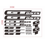 GT bicycle cutting sticker