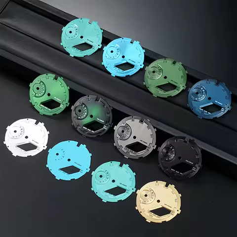 DIY Modifying Pattern Dial for GA2100 GA-2100 Metal Disc Trend Personality Inner Bezel Dial Mod Kit 