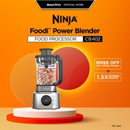 Ninja Foodi 5 in 1 Power Blender & Food Processor +  XL Smoothie Maker & Nutrient Extraction Cup, 12