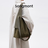 Songmont Large-Capacity Hanging Ear Tote Bag 2022 New Style Commuter Shoulder Messenger Female