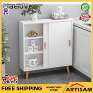 【Ready Stock】 Slim Sideboard Narrow Cabinet Ultra-Thin20cm25cm Deep Storage Cabinet Sideboard Cupboa