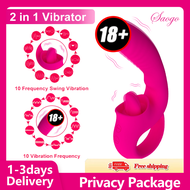 Clitoral Licking G Spot Vibrator, Dildo Toys for Girl Clitoralis Stimulator for Women with 10 Lickin