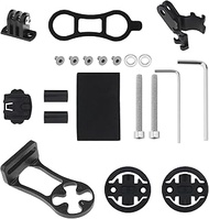 Bicycle Bracket Code Holder Kit Compatible with Wahoo Elemnt/Elemnt Bolt/Elemnt Mini Compatible with GoPro Out Front Combo Bike Mount Black