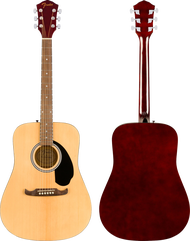 Fender FA-125 FA-125CE กีต้าร์โปร่ง โปร่งไฟฟ้า เฟนเดอร์ รุ่น FA125 FA125CE Dreadnought 41" แบรนด์ระด