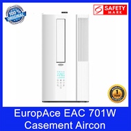 EuropAce EAC 701W Casement Aircon. 7000 BTU. 1 Tick Energy Label. 6 Year Compressor Warranty.