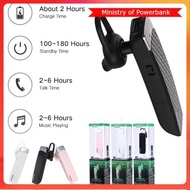 JT1 Remax RB-T9 Bluetooth Wireless Headset Earphone Earpiece Headphone Voice Calls Bluetooth Earphon