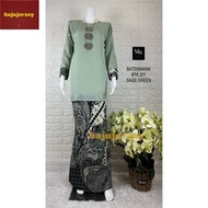 KURUNG MODEN SAGE GREEN _ Shopee Malaysia
