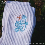 [Embroidered Socks] Ball Bag Rabbit|Volleyball Socks|Volleyball Jersey|Wicking Clothes|Volleyball|Th