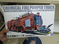 Aoshima 01206 Chemical Fire Pumper Track (Osaka Fire Department C6) 化學消防車 大阪市消防局 模型