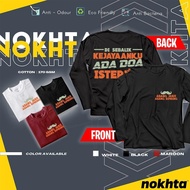 Baju DI SEBALIK KEJAYAANKU ADA DOA ISTER-ISTERIKU Cotton Long Sleeve XS - 5XL T-Shirt ISTERIV2-LS-00