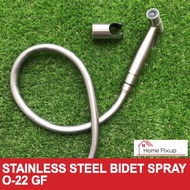 Stainless Steel Bidet Spray Silver [O-22 GF]