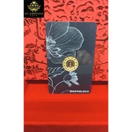 JET MUSLIM DINAR GOLD 999.9 BUNGA SERIES FINE GOLD BAR (1.0625g or 1/4g)