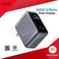 🔥ถูก/แท้🔥Anker Prime Charger 160W 3 Ports Smart Display ชาร์จไว