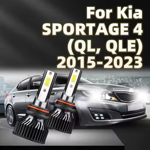 LED Lights Car 9005 HB3 Headlight 30000LM Auto Headlamp For Kia SPORTAGE 4 QL QLE 2015 2016 2017 201