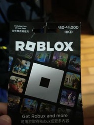 roblox HK$80充值卡