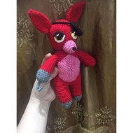 Foxy plushie from FNAF Crochet Handmade Five Nights