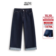 Quần Denim Nam Sườn Thẳng Form Straight - Routine 10S25DPA016