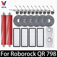 For Roborock QR 798 Accessories Main Side Brush HEPA Filter Mop Bags Robot Vacuum Cleaner Spare Part