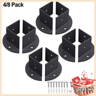 【In Stock】Heavy Duty Adjustable Post Base Brackets Fit 2x2 / 4x4 / 6x6 inch Post Deck