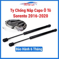 Ty thủy lực chống nắp capo ô tô Kia Sorento 2016 2017 2018 2019 2020 kèm phụ kiện đầu lắp