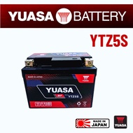 ❖YTZ5 YTZ5S BATTERY GEL YOKOHAMA EX5 DREAM WAVE125 LC135 V2 V3 V4 EGO LC SHOGUN125 Y15ZR ( MAINTENANCE FREE ) MOMO✭