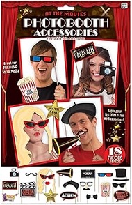 Forum Novelties 75904 Hollywood At The Movies Photo Booth Kit