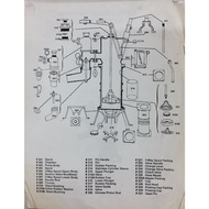 Champion poso parts, water pump, jetmatic (Champion, Eagle, Dragon)