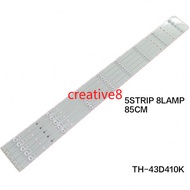 (NEW 1 SET) TH-43C410K / TH-43D410K / TH-43E410K PANASONIC 43" LED TV BACKLIGHT TH-43D410 TH-43E410 