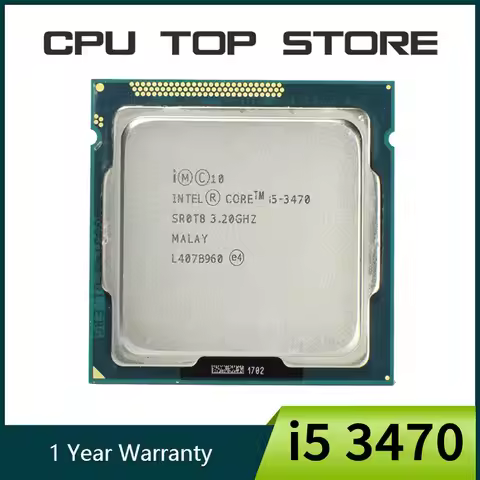 Intel Core i5 3470 3.20GHz Quad-Core LGA 1155 cpu processor