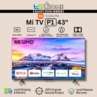 Xiaomi Mi TV 43" Series 4K AndroidTV 4S / P1 Full Screen Slim Frame Wi-Fi Built-in TV Android Box (4
